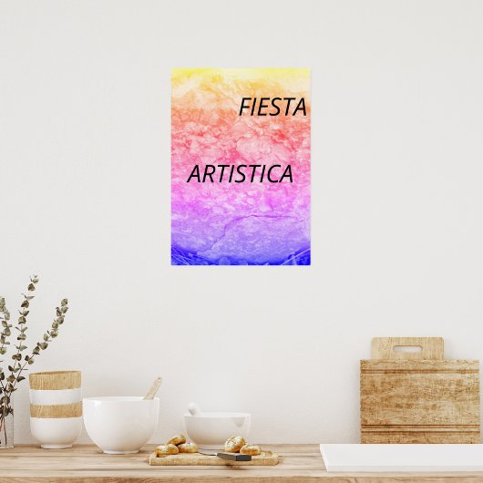 Poster. Fiesta Artistica Poster (Küche)