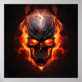 Poster Firestorm Skull (Vorne)