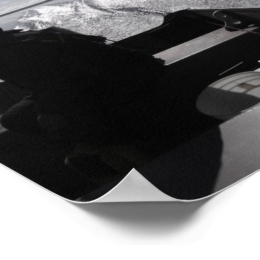 Poster - Fischen reines Glück (Ecke)