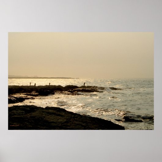 Poster "Fischer in Newport" (Vorne)