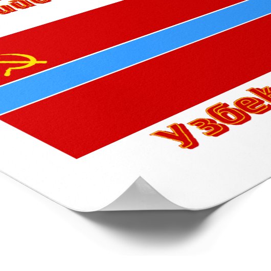 POSTER! Flaggen der UdSSR Poster (Ecke)