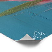 Poster | Flamingo | Art (Ecke)