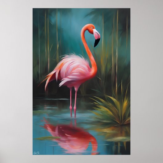 Poster | Flamingo | Art (Vorne)