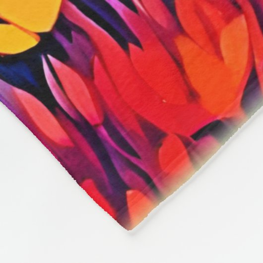 Poster Fleecedecke (Ecke)