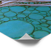 Poster "Floating on" (Ecke)