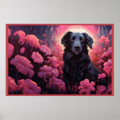 Poster Floral Pups (Vorne)
