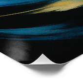 Pôster Flores Abstratas Colorido design Poster (Ecke)