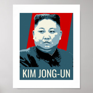 Poster-Flyer Kim Jong-un Poster