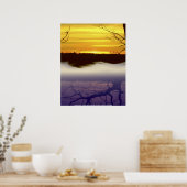 Poster Fog on Great Bay - Portsmouth, ... (Küche)