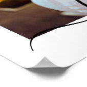 Poster Foto Template Liebe Weiß (Ecke)