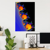 Poster: Fraktal Spirals Poster (Heimbüro)