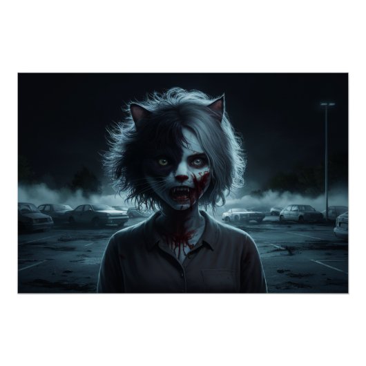 Poster Frau Chat 02 (Vorderseite)