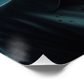 Poster Frau Chat 03 (Ecke)