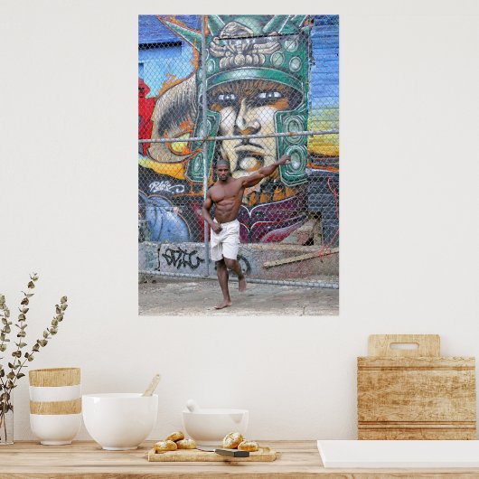 Poster, "Freiheit" Poster (Küche)