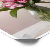 Poster Fresh Freesia Blume Bouquet Wall Deco (Ecke)