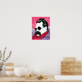 Poster "Friedrich Nietzsche" (Küche)