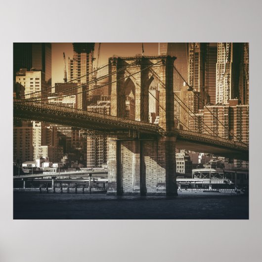 Poster "From Brooklyn to Manhattan" (Vorne)