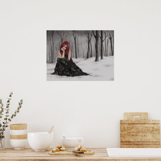 Poster "Frozen Hearts" (Küche)