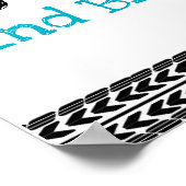 Póster  Fun 2nd Birthday Race Car Driver Poster (Ecke)