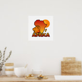Poster für Afrika (Küche)