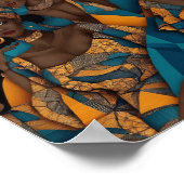 Poster für afrikanische Frauen (Ecke)