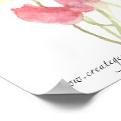 Poster für Aquarelltänzer (Ecke)