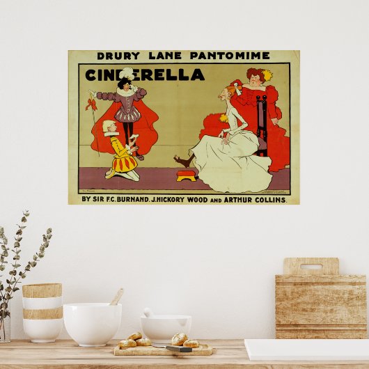 Poster für "Aschenputtel" (Küche)