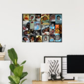 Poster für Babybilder (Heimbüro)