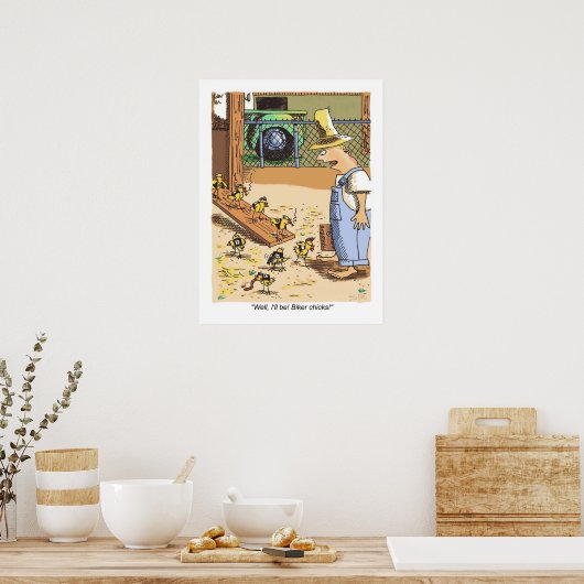 Poster für Biker (Küche)