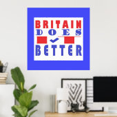 POSTER FÜR BRITANISCHE ENGLISCHE ANKESTER (Heimbüro)