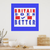 POSTER FÜR BRITANISCHE ENGLISCHE ANKESTER (Küche)