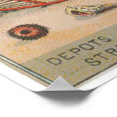 Poster für Camden und Atlantische Eisenbahn (Ecke)