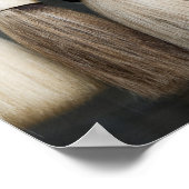 Poster für chinesische Pinsel (Ecke)