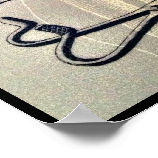 Poster für chirurgische Instrumente (Ecke)