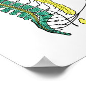 Poster für das autonome Nervensystem (Ecke)