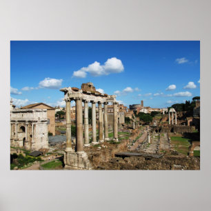 Poster für das Forum Romanum