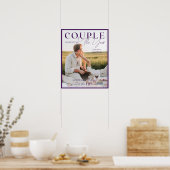 Poster für das Jahr, Violet Edge-Foto (Küche)