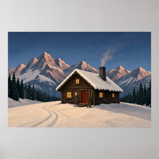 Poster für das Last Light Ski Lodge (Vorne)