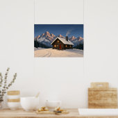 Poster für das Last Light Ski Lodge (Küche)