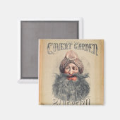 Poster für das Weihnachtsfest Magnet (Vorderseite/Rückseite)