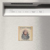 Poster für das Weihnachtsfest Magnet (In Situ (Geschirrspüler))