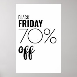 Poster für den Black Friday Sale Business Discount