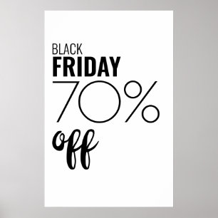 Poster für den Black Friday Sale Business Discount