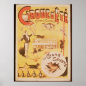 Poster für den Cirque d'Ete im Internet (Vorne)