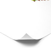 Poster für den grünen Drachen (Ecke)