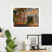 Poster für den Lake Trail (Heimbüro)