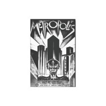 Poster für den Science Fiction-Film Metropol 1927