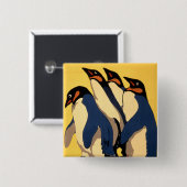 Poster für den U-Bahn-Verkehr zum Londoner Zoo Button (Vorne & Hinten)