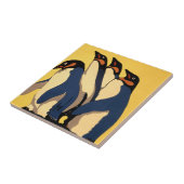 Poster für den U-Bahn-Verkehr zum Londoner Zoo Fliese (Seite)