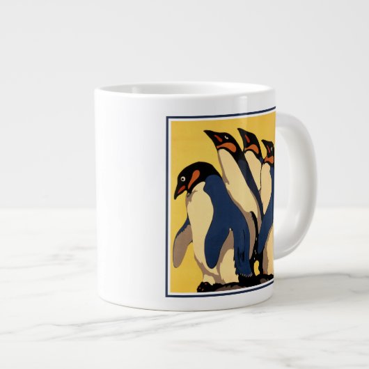 Poster für den U-Bahn-Verkehr zum Londoner Zoo Jumbo-Tasse (Vorderseite Rechts)
